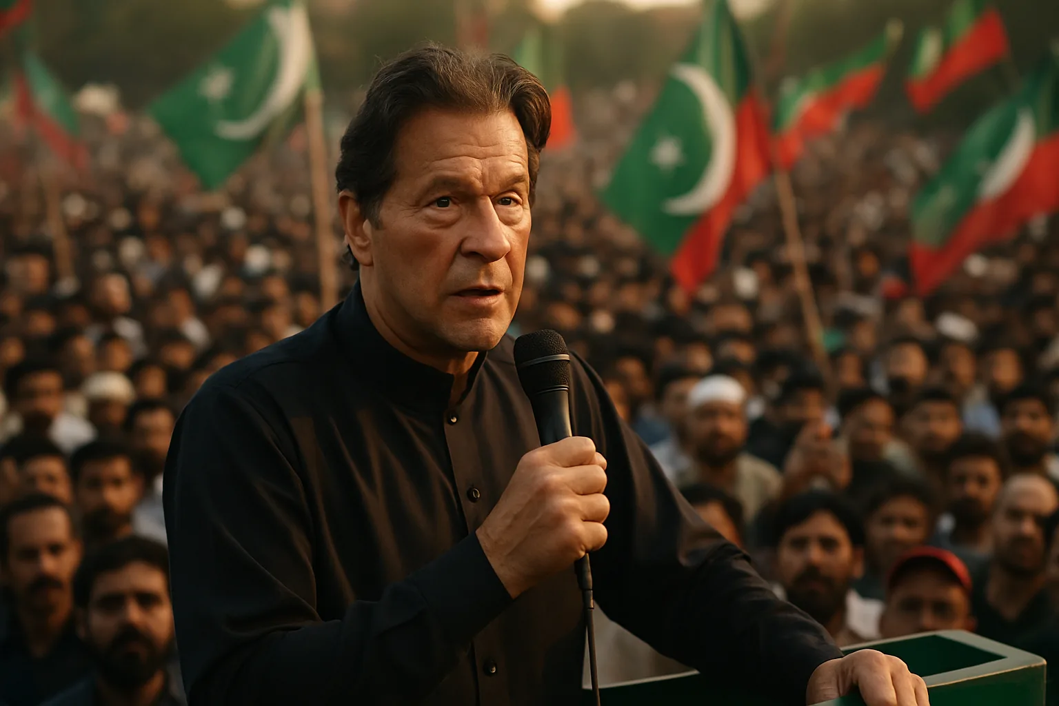 Imran Khan en Pakistán