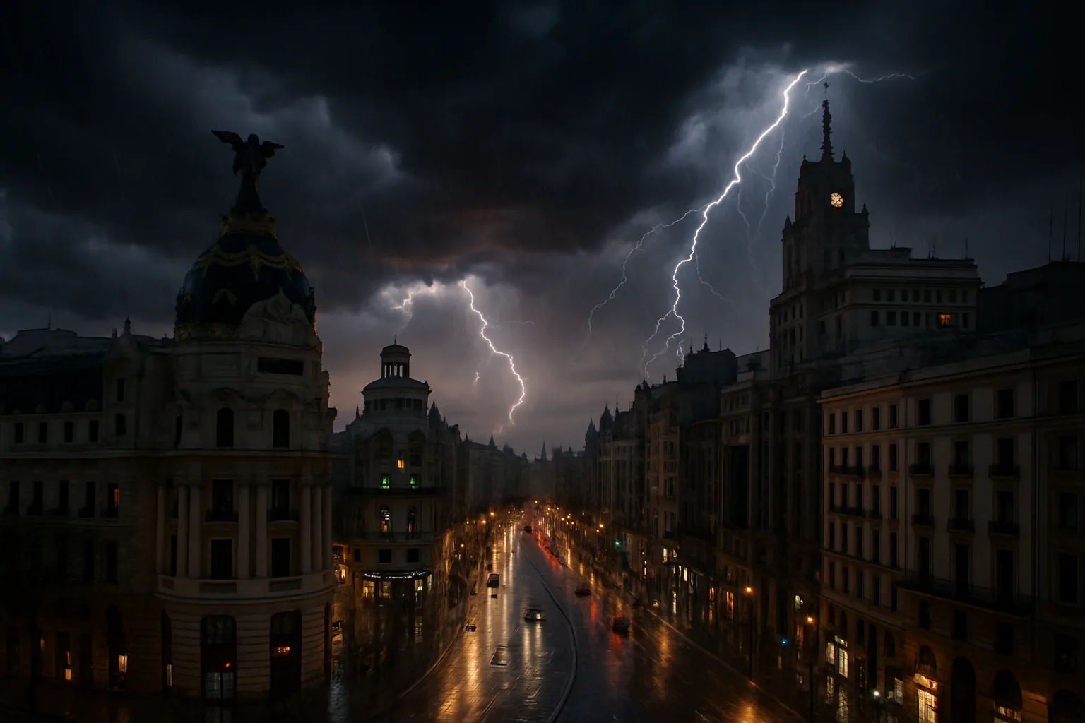 Tormentas en Madrid