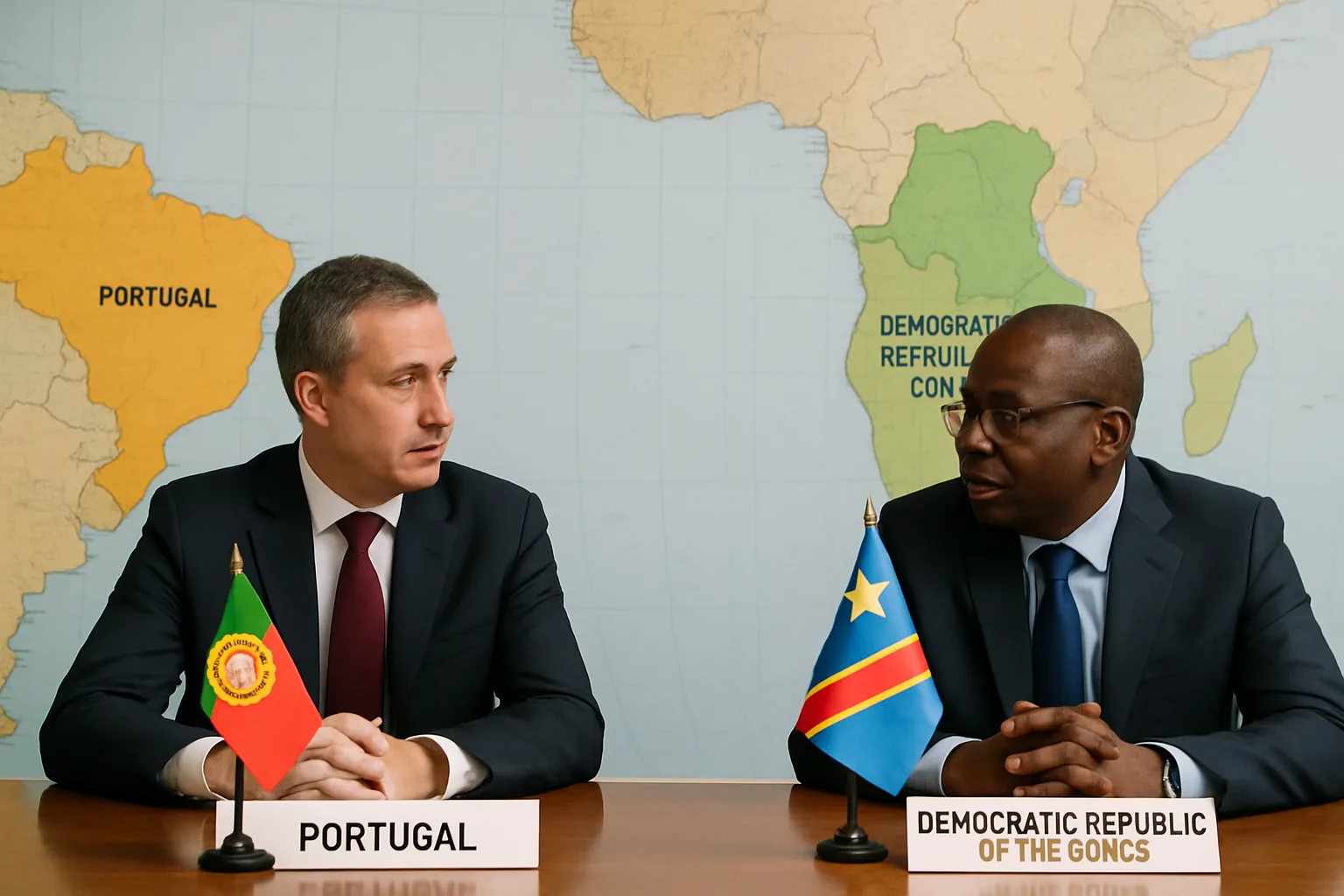 Portugal y RD Congo en la actualidad
